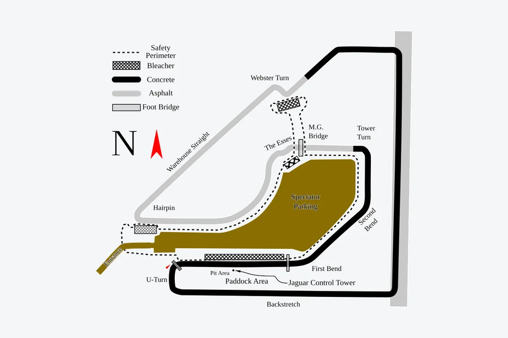Tracé — Sebring International Raceway