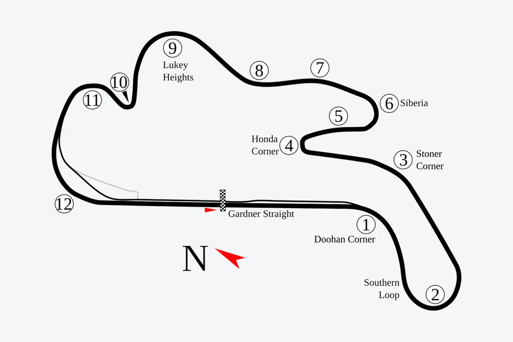 Tracé — Phillip Island
