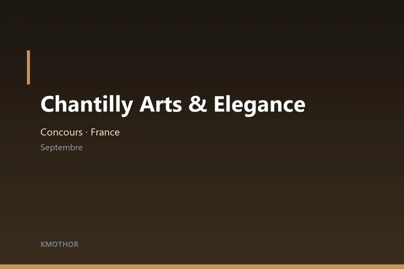 Illustration — Chantilly Arts & Elegance