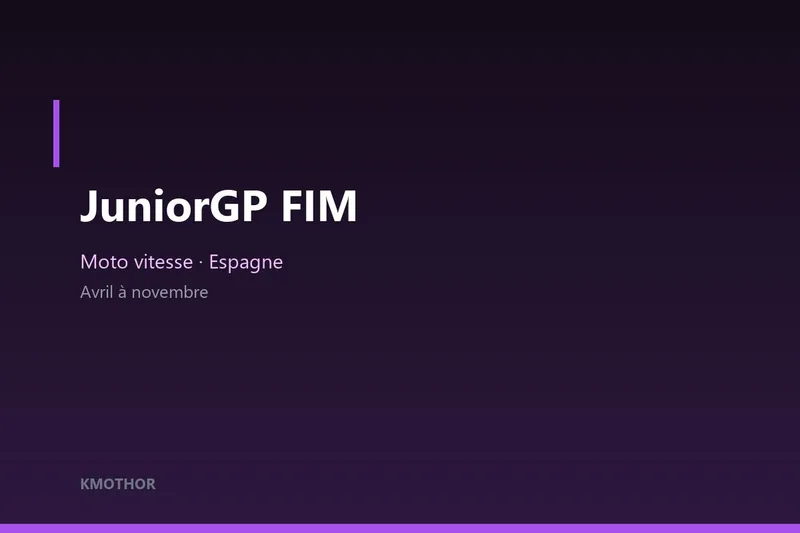 Illustration — JuniorGP FIM
