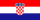 Drapeau — Croatie