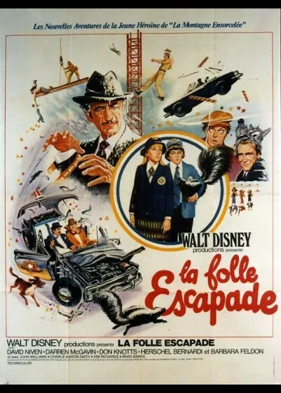 Affiche — La Folle Escapade