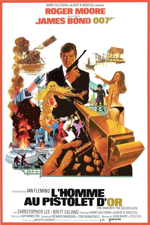 Affiche — L'Homme au pistolet d'or