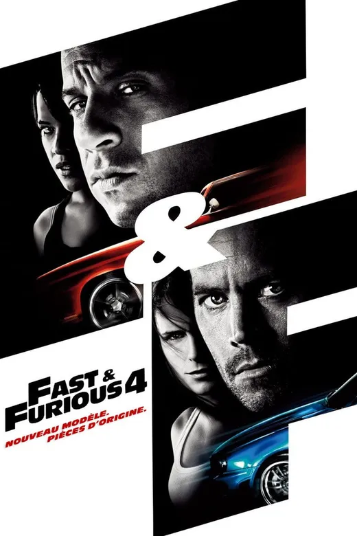 Affiche — Fast and Furious 4