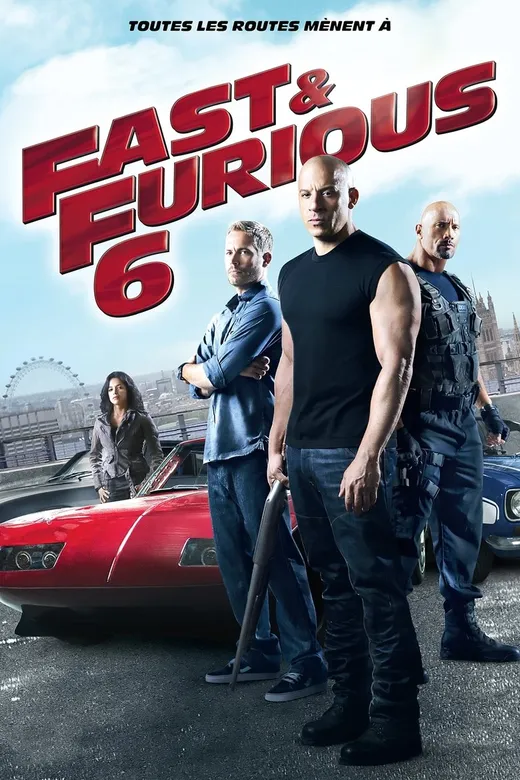 Affiche — Fast and Furious 6