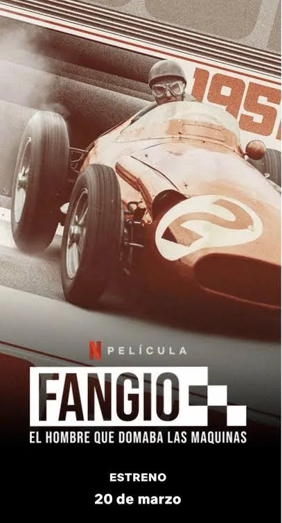 Affiche — Fangio : L'homme qui domptait les machines