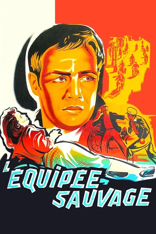Affiche — L'Équipée sauvage