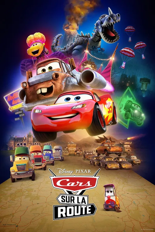 Affiche — Cars : Sur la route